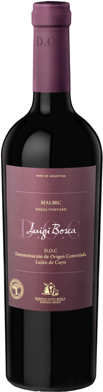 As A Tribute To The Land And To Those Who Work It, - 2014 Luigi Bosca Mendoza Malbec (240x819), Png Download