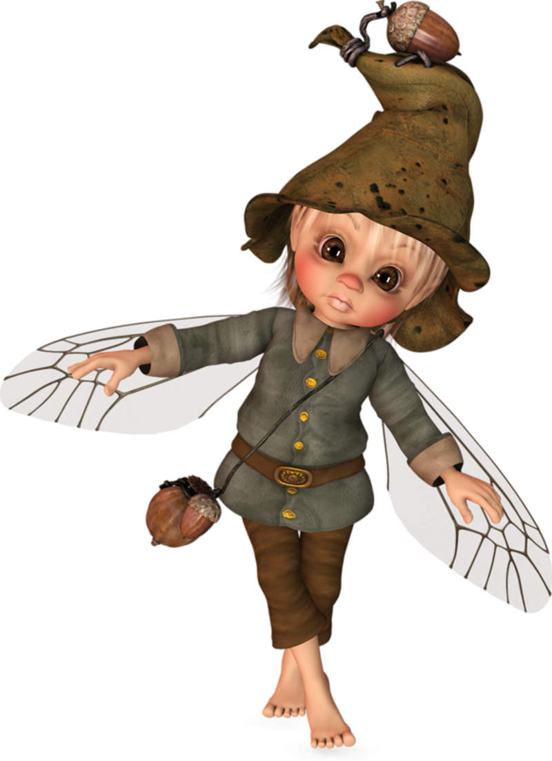 0f0de092 - Elfe Farfadet Png (800x1103), Png Download