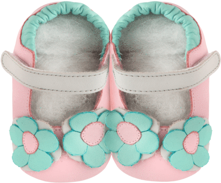 Water Lilies - Slipper (480x470), Png Download