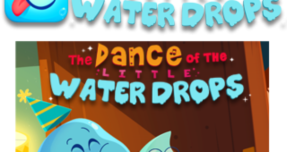 Little Water Drops - Magister (940x500), Png Download