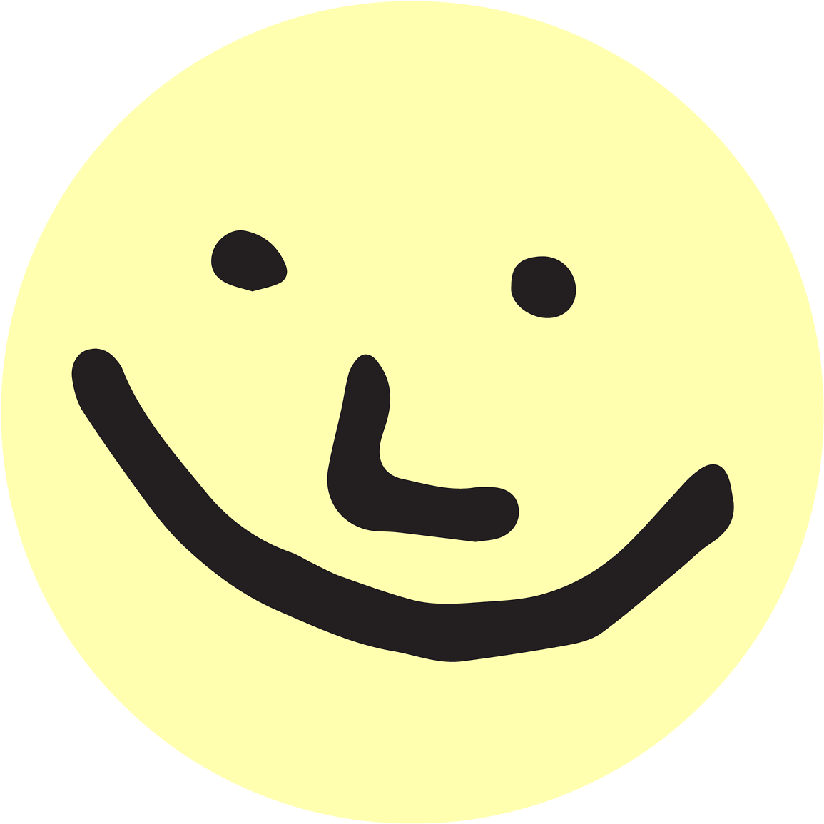 Surveillance Face , - Smiley (1280x1280), Png Download