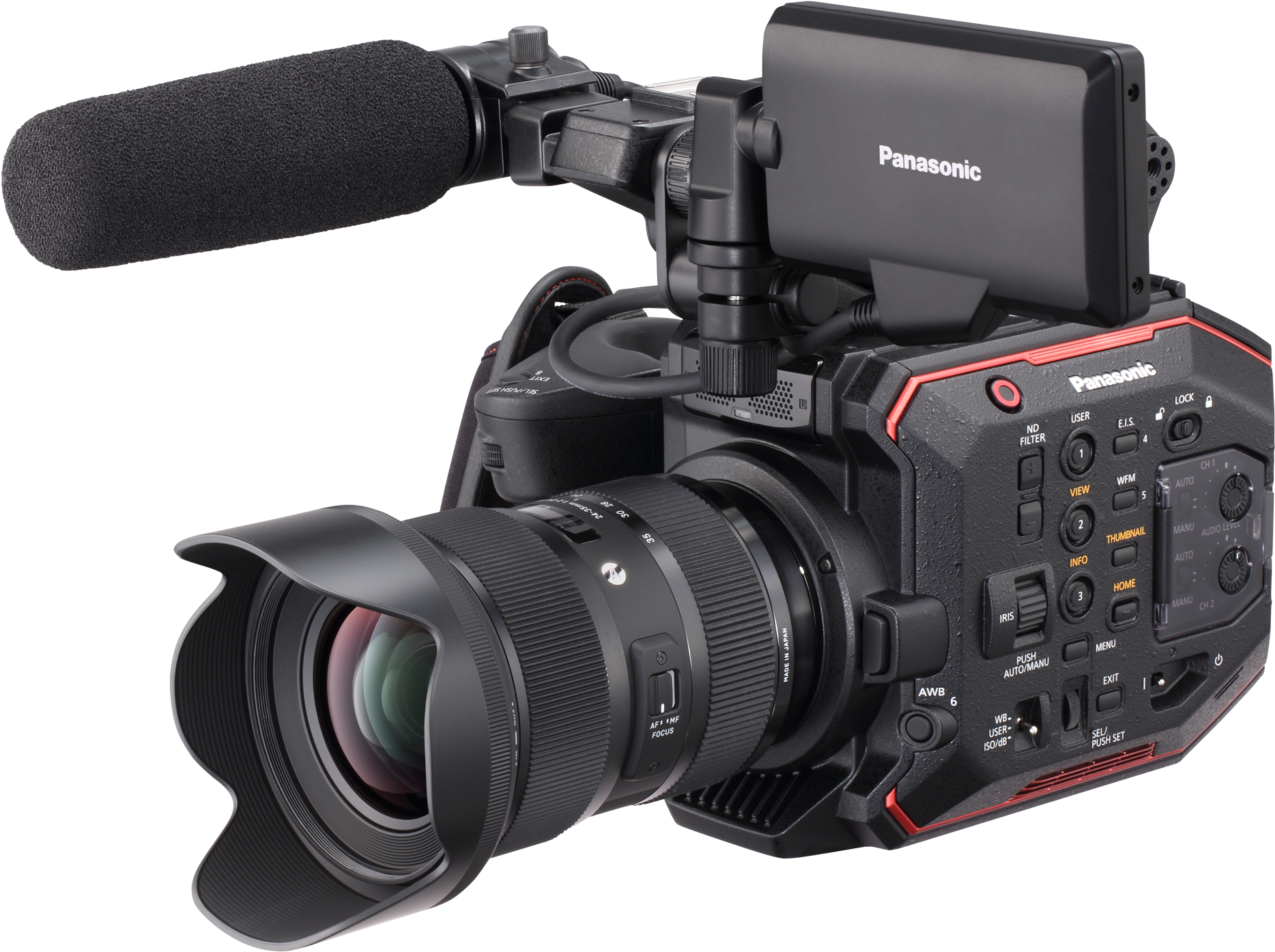Mirrorless Camera And The Varicam Lt 4k Cinema Camera - Panasonic Eva1 (2048x1547), Png Download