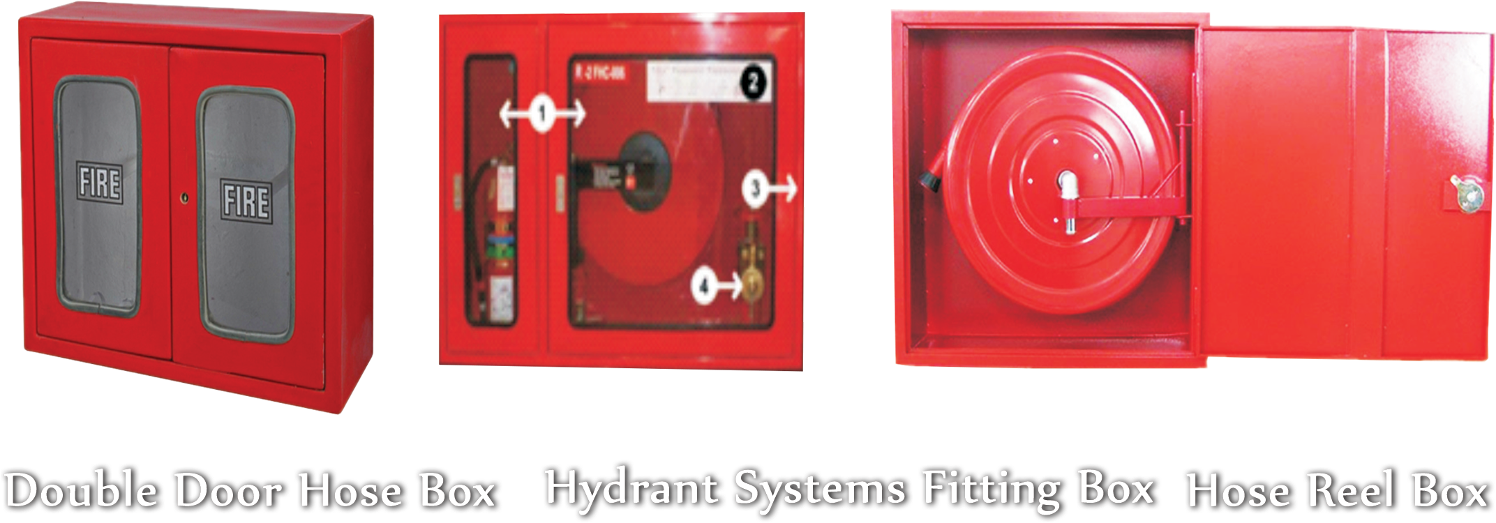 Carbon Dioxide Portable, Trolley Mounted, Automatic - Fire Extinguisher Hose Box (2153x1223), Png Download