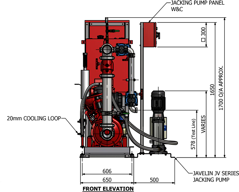 Fire Hydrant Systems - Fire Hydrant And Booster Simple Diagram Australia (800x659), Png Download