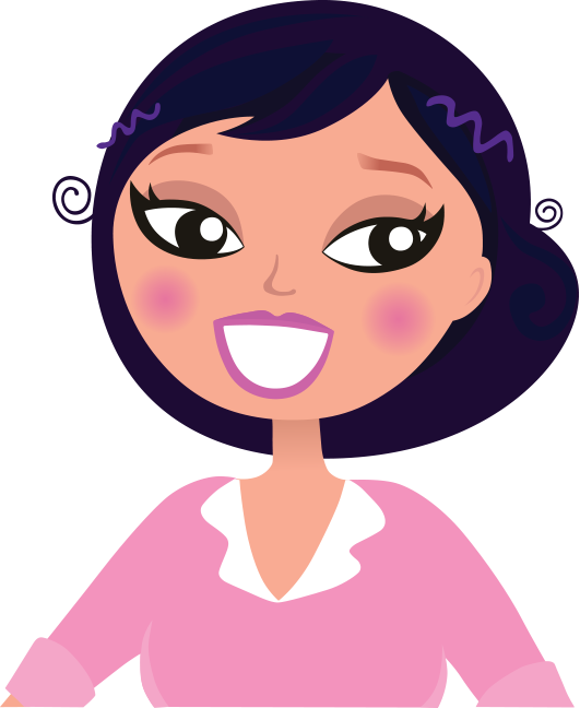 Protect The Memories Of Your Special Day - Fantastischer Sekretär Mädchen Mit Rosa Laptop Melaminteller (531x648), Png Download