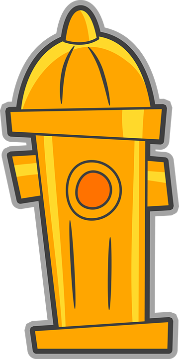 Hydrant - Clip Art (360x722), Png Download