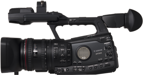 Canon Xf305 Hd Professional Camcorder (discontinued) - Canon Xf305 Price In India (500x500), Png Download