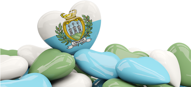 San Marino Country Flag 25mm Pin Button Badge (640x480), Png Download