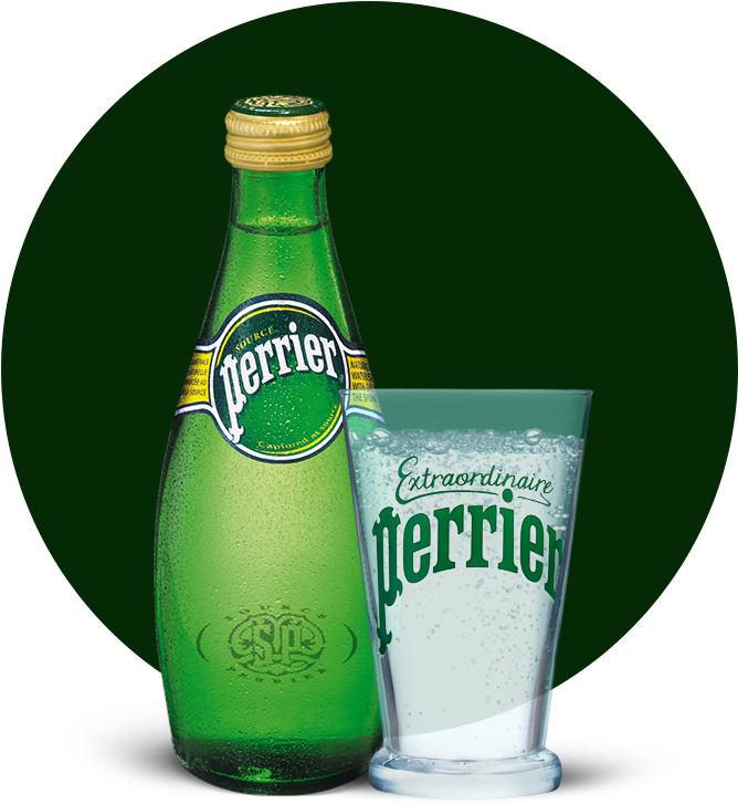 Free Download Glass Bottle Clipart Beer Bottle Carbonated - Perrier (900x900), Png Download