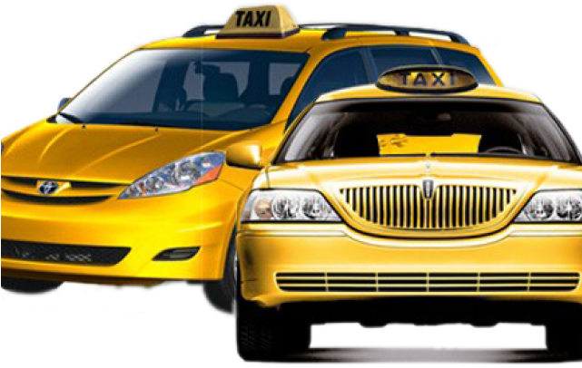 Taxi Cab Png Transparent Images - City Car (640x480), Png Download