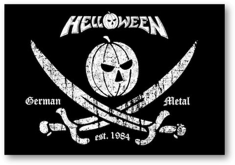 Helloween «pirate Pumpkin» Flagge - Helloween Pirate (600x600), Png Download