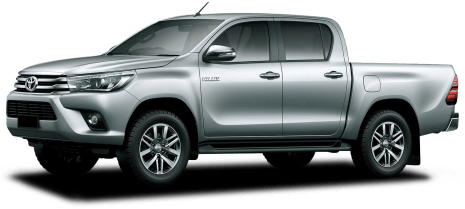 Toyota Hilux - Toyota Hilux 2017 Double Cab (464x363), Png Download