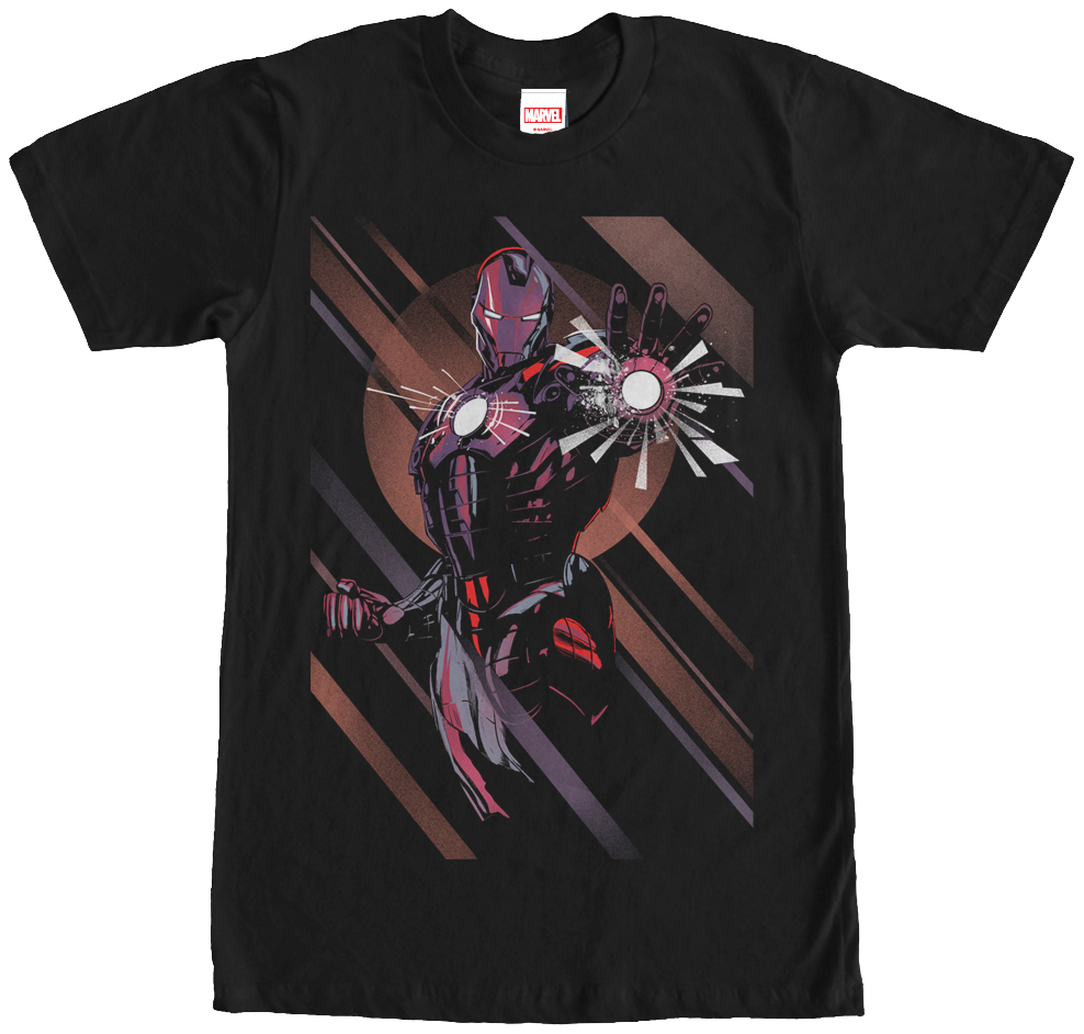 Suit Up Iron Man T-shirt - T-shirt-iron-man-talk-to-the-palm (988x942), Png Download