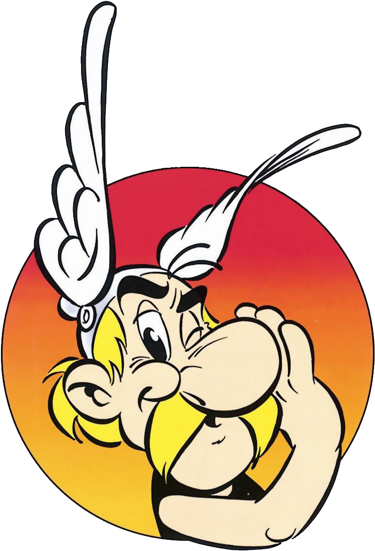 Astérix Png - Asterix And Obelix Faces (818x1172), Png Download