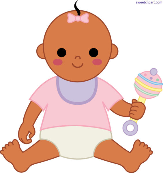 Sweet Clip Art - Clip Art Baby Doll (565x600), Png Download