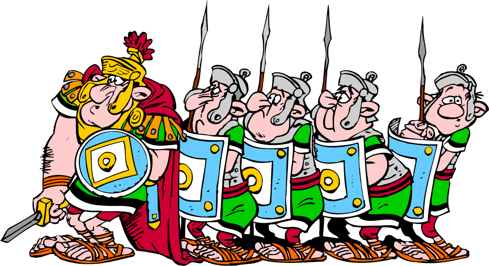 Asterix Obelix Characters, Asterix Obelix Cartoon Characters, - Asterix Und Obelix Png (1600x871), Png Download