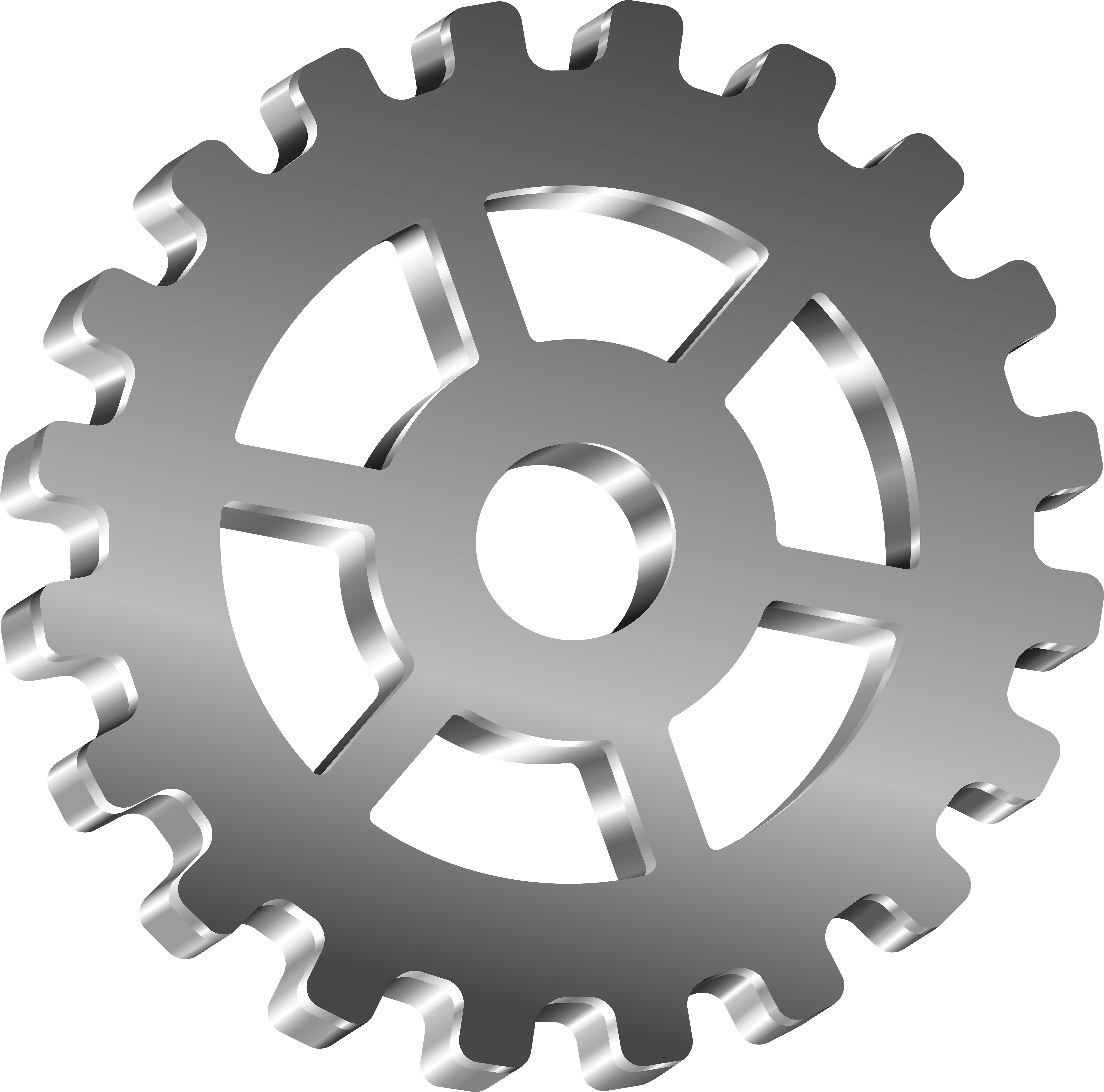 Gear Image Png (8000x7915), Png Download