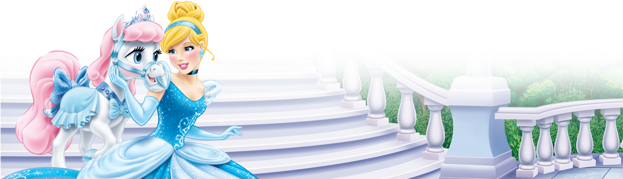 Cinderella And Bibiddy (2048x630), Png Download