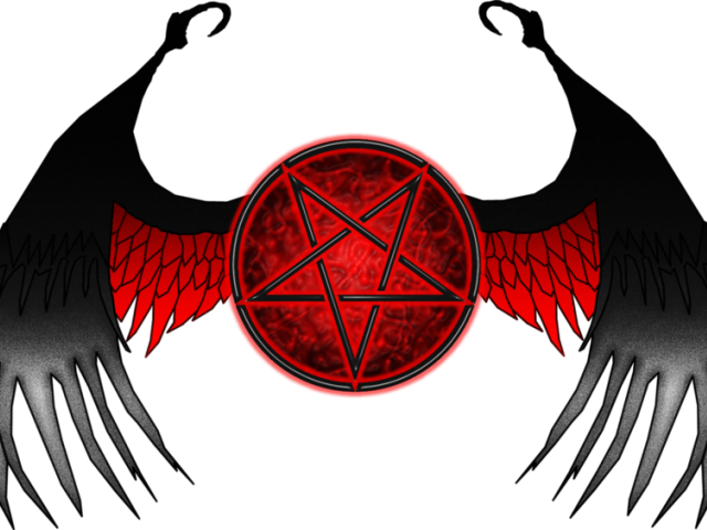 Fallen Angel Clipart - Fallen Angel Wings (640x480), Png Download