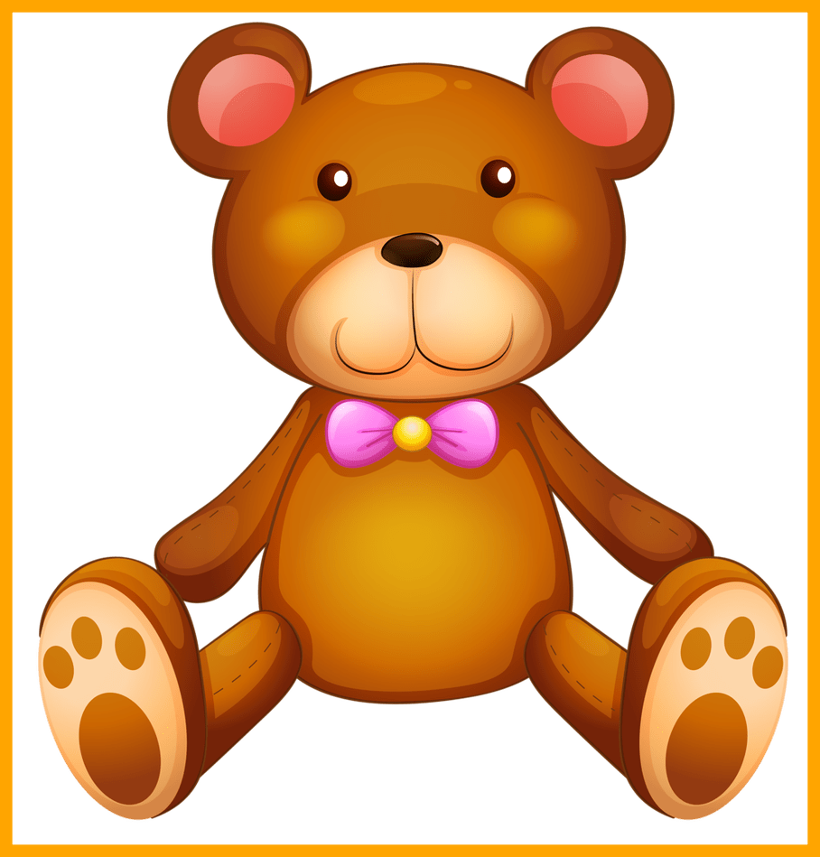 Shocking Png Bear And Teddy Picture Of Clipart Trends - Teddy Bears And Toys Coloring Book [book] (908x949), Png Download