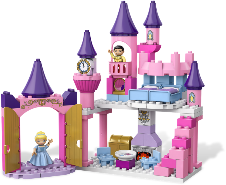 Lego Duplo Disney Princess Cinderella's Castle - Lego Duplo Cinderella Castle (1024x768), Png Download