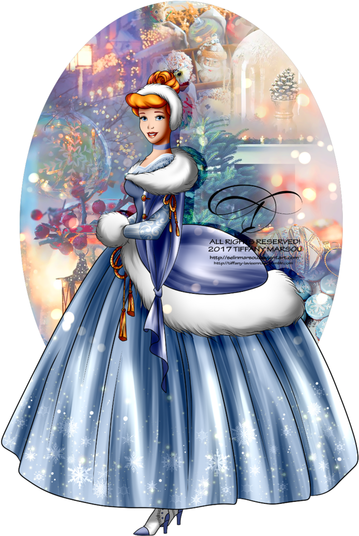 Okay, Hands Up If You Associate Cinderella With Winter - Disney Princess (736x1085), Png Download