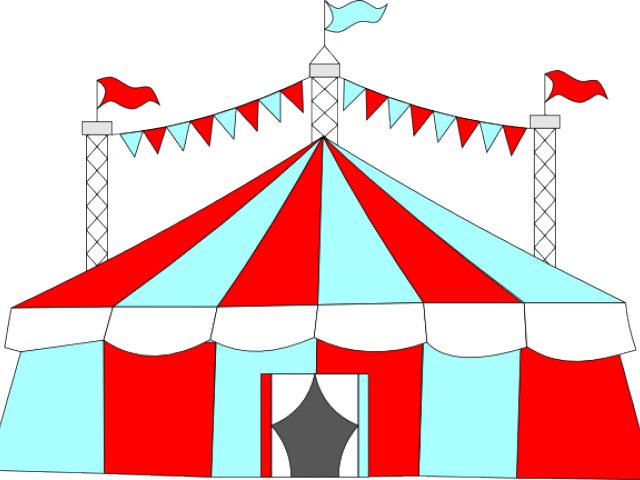 Big Top Circus Gif (640x480), Png Download