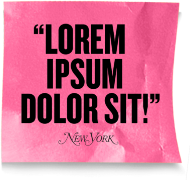 Postit03 - New York Magazine (400x365), Png Download