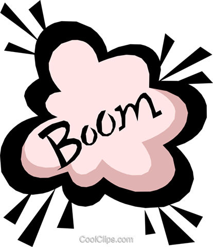 Explosão Livre De Direitos Vetores Clip Art Ilustração - Explosion Clip Art (414x480), Png Download