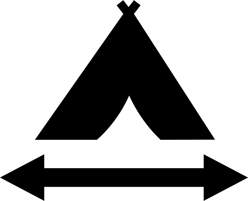 Png File - Ícone De Tenda (980x792), Png Download