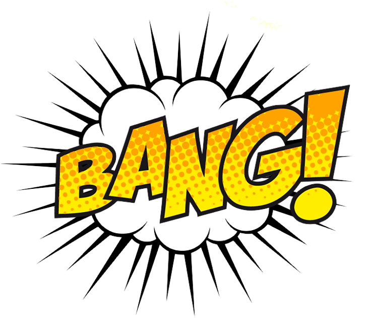 Bang Explosão Explosion @lucianoballack - Bang Png (1024x1024), Png Download