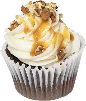 Turtle Cheesecake Cupcake - Cupcake (450x450), Png Download