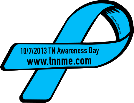 10/7/2013 Tn Awareness Day / Www - Type 1 Diabetes Ribbon (455x350), Png Download