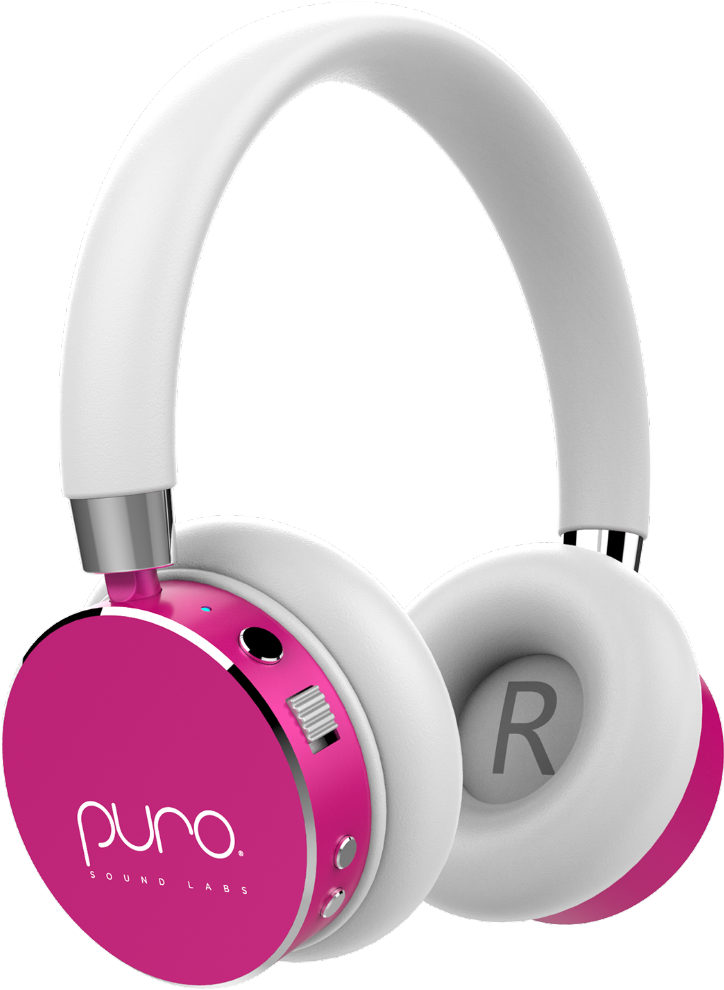 Bt2200 Volume Limited Kids' Bluetooth Headphones - Headphones (1000x1000), Png Download