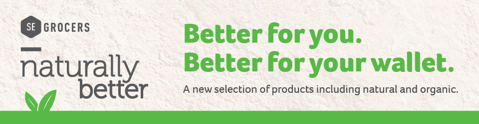 Se Grocers Naturally Better - Graphics (960x250), Png Download
