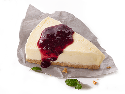 Cheese Cake Food Arrow Element - Cheesecake (400x300), Png Download