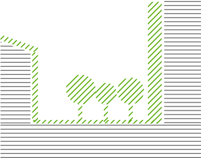 Green Roofs And Green Walls Make Up An Increasing Percentage - Illustration (400x400), Png Download