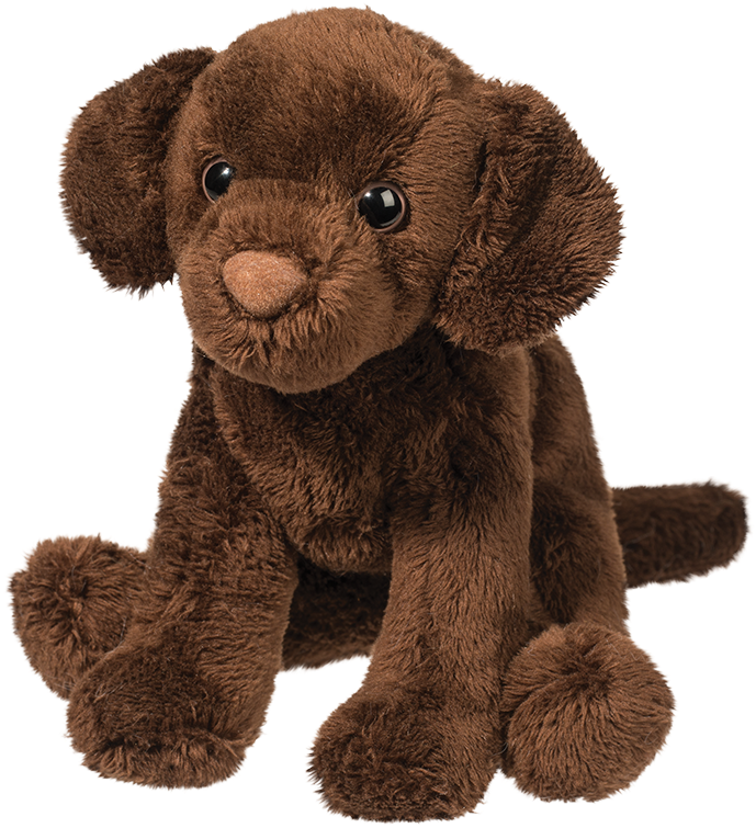 Douglas Finn Chocolate Lab - Plush Dog (1000x1000), Png Download