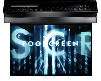 Fogscreen, Produces A Thin Curtain Of “dry” Fog That - Fog Screen (720x300), Png Download