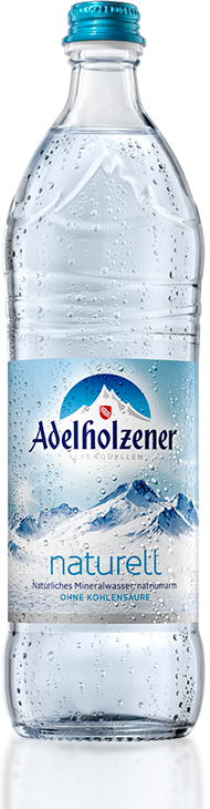 101115 Produkt Produktseite Produkt Ab - Adelholzener Naturell Glasflasche (190x730), Png Download