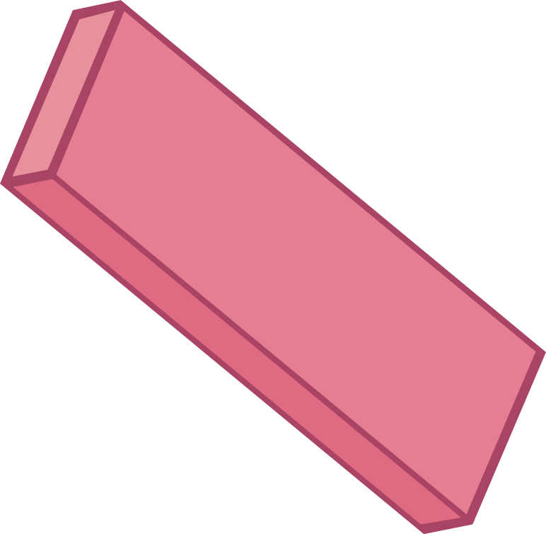 Pink Eraser Png - Bfdi Eraser (772x755), Png Download