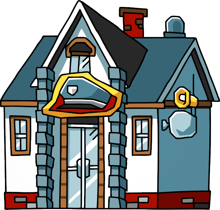 Download Police Station Cartoon Png PNG Image with No Background -  