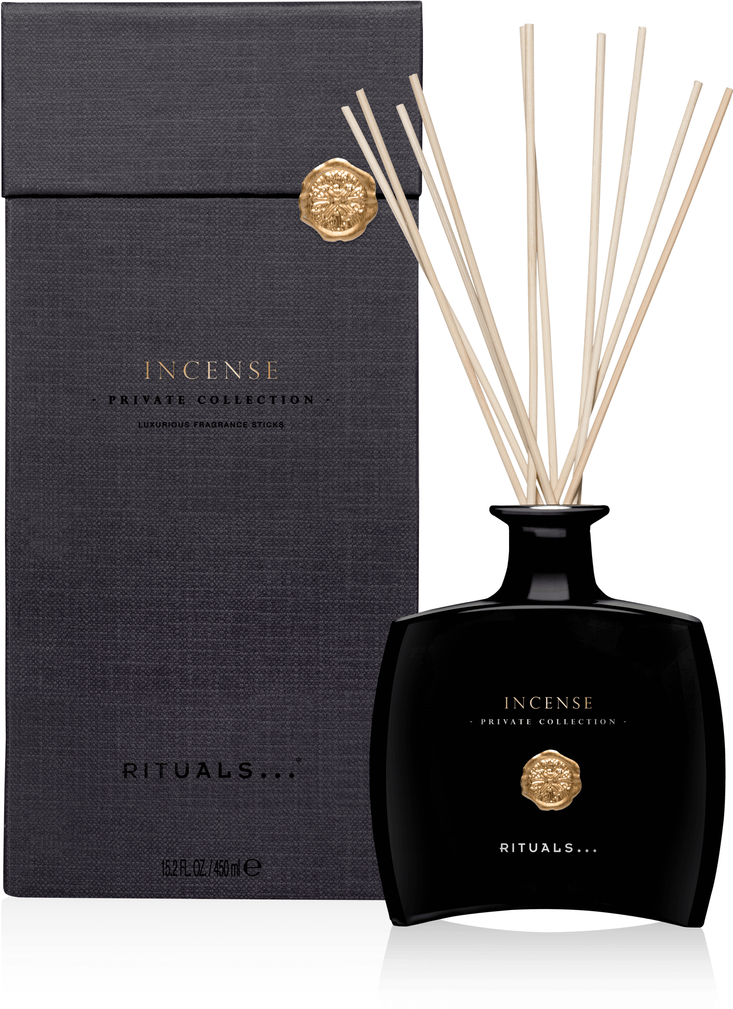 Incense Fragrance Sticks - Rituals Black (2000x2000), Png Download