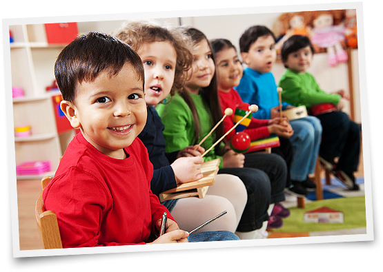 Child Care - Nursery School Kids (566x412), Png Download