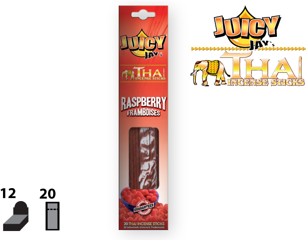 Thai Rasp - Juicy Jay's Incense Black Magic (640x480), Png Download