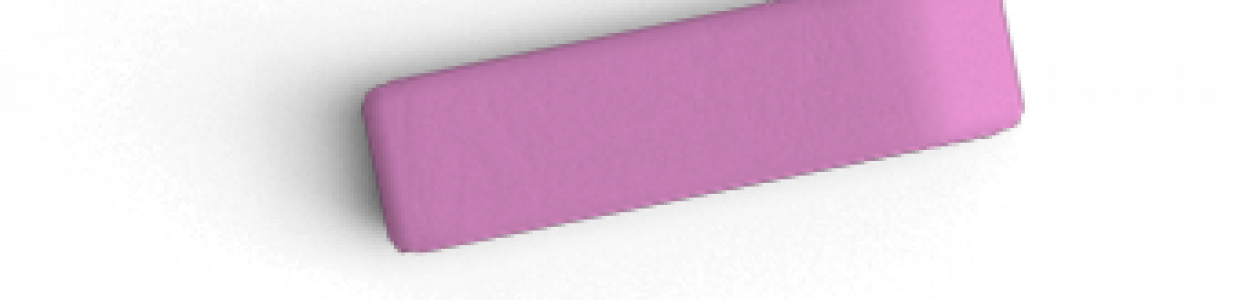 Eraser Pink - Lavender (1240x300), Png Download