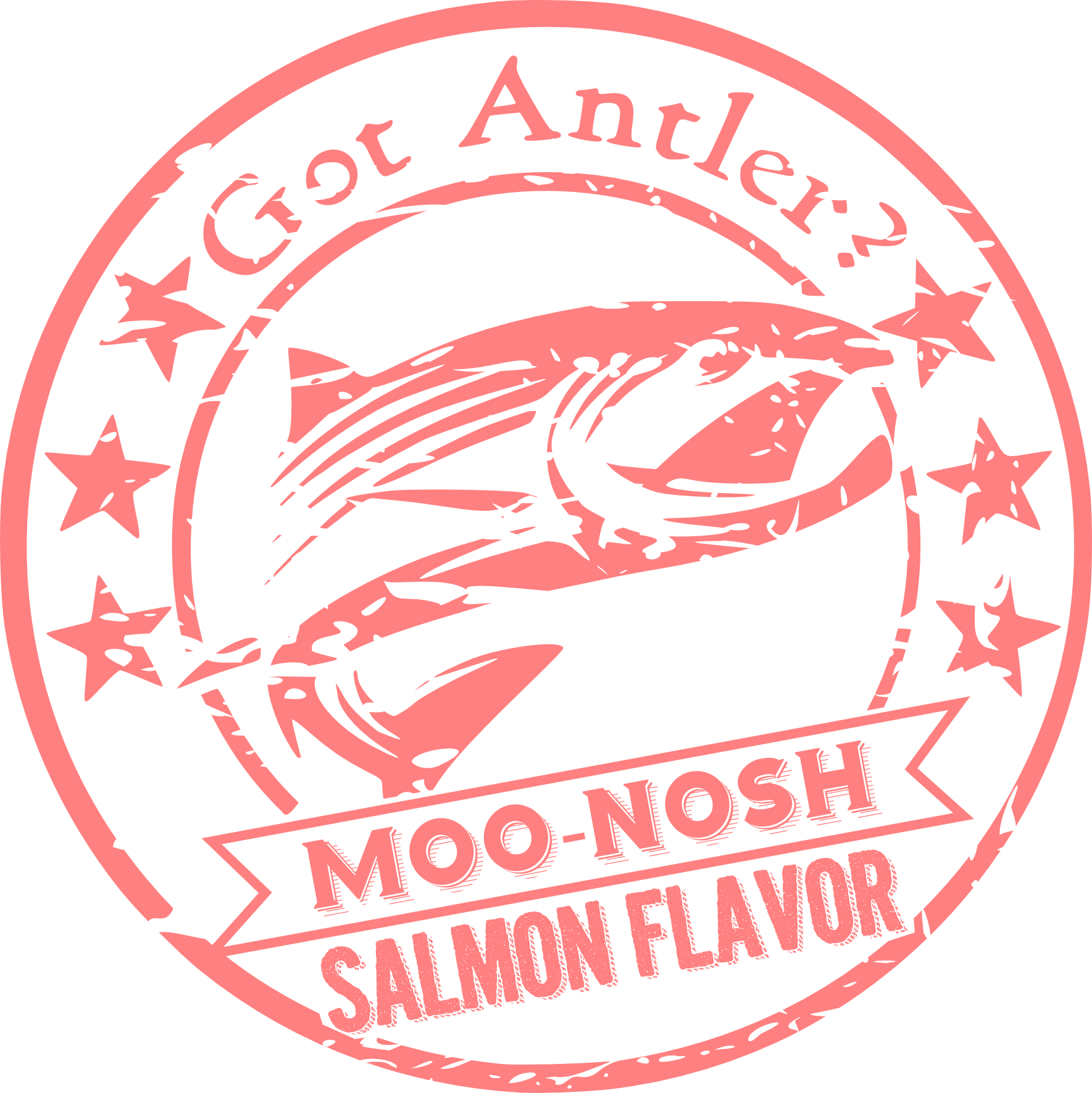 Moo-nosh Moose Antler A Great Way To Try A Moose Antler - Moose (1769x1771), Png Download