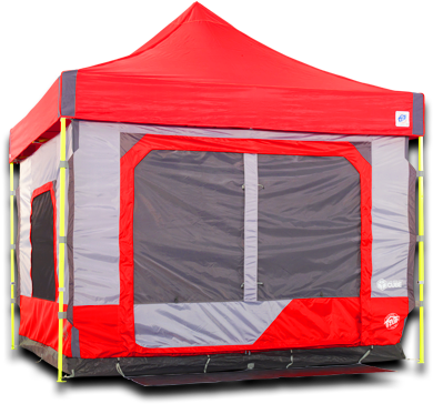 Unpack The Details - Ez Up Camping Cube (407x381), Png Download