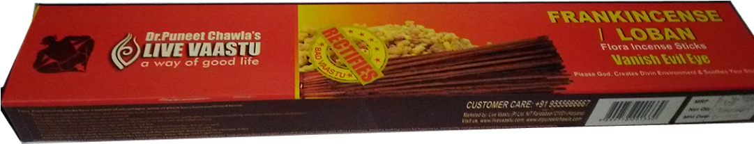 Frankincense Flora Incense Sticks Small - Chocolate (1080x648), Png Download