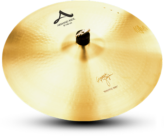 Zildjian Armand 'beautiful Baby' Ride With 3 Rivets - Zildjian 19" A Series Armand Beautiful Baby Ride Cymbal (620x620), Png Download